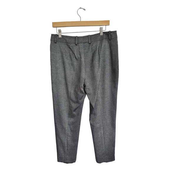Per Se by Carlisle Wool Blend Capri Pants Lined Flap Pockets Zip Accent Size 8 - Picture 2 of 8